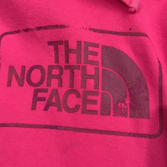 This is a size small The North Face pink hoodie. - Picture 3 of 3